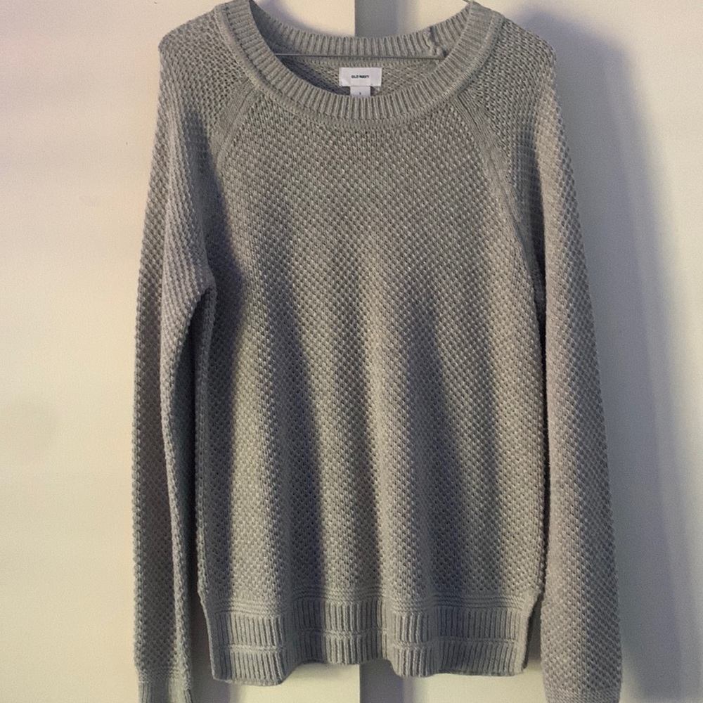 Gray sweater